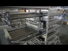 Removedor de hierro con imán permanente totalmente automático