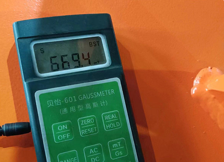Máquina de separación de hierro húmedo totalmente automática eléctrica magnética para minas no metálicas