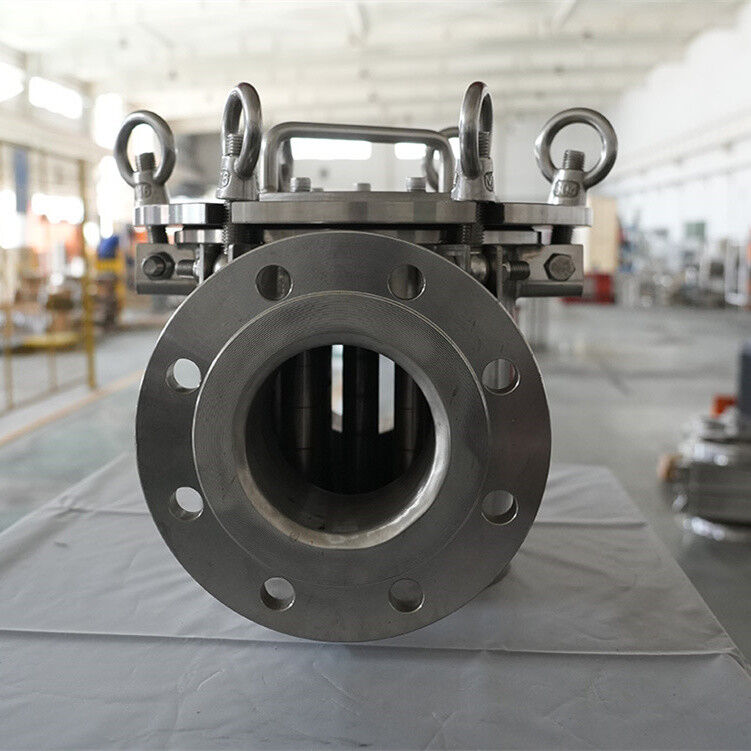 Removedor de hierro compacto de alta eficiencia de tipo tubería con buen sellado para sistemas cerrados