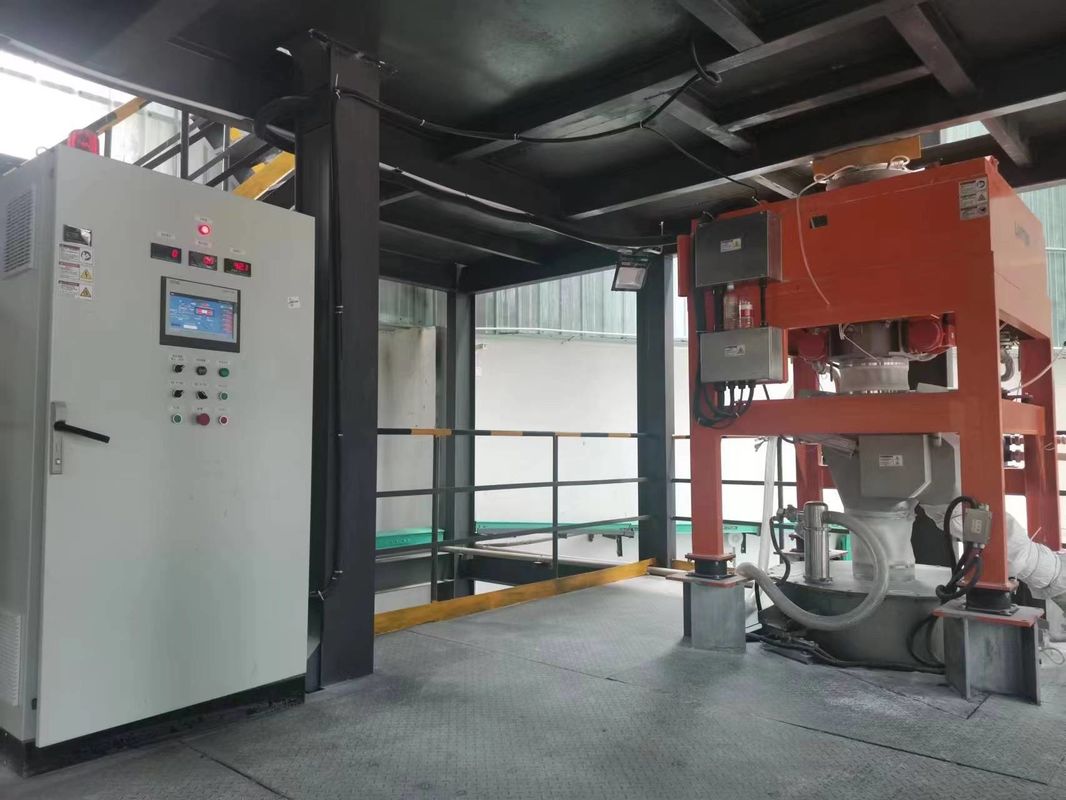 Separador magnético seco de vibración de alta frecuencia 380V AC Método de instalación mecánica