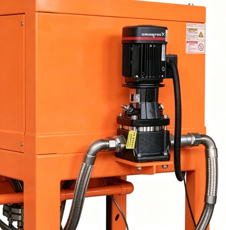 Separación magnética húmeda de control automático completo con estructura compacta para líneas de ahorro de energía