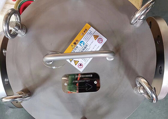 Separador magnético permanente para industrias mineras, químicas y alimentarias